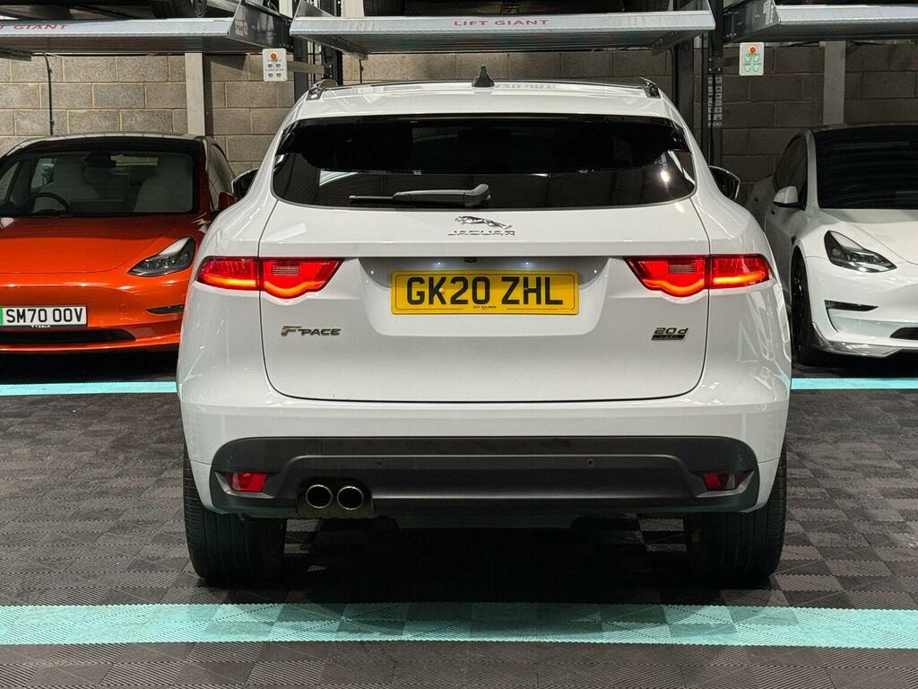 Jaguar F-Pace Suv 2.0 D180 Chequered Flag Awd Euro 6 Ss GK20ZHL White #5