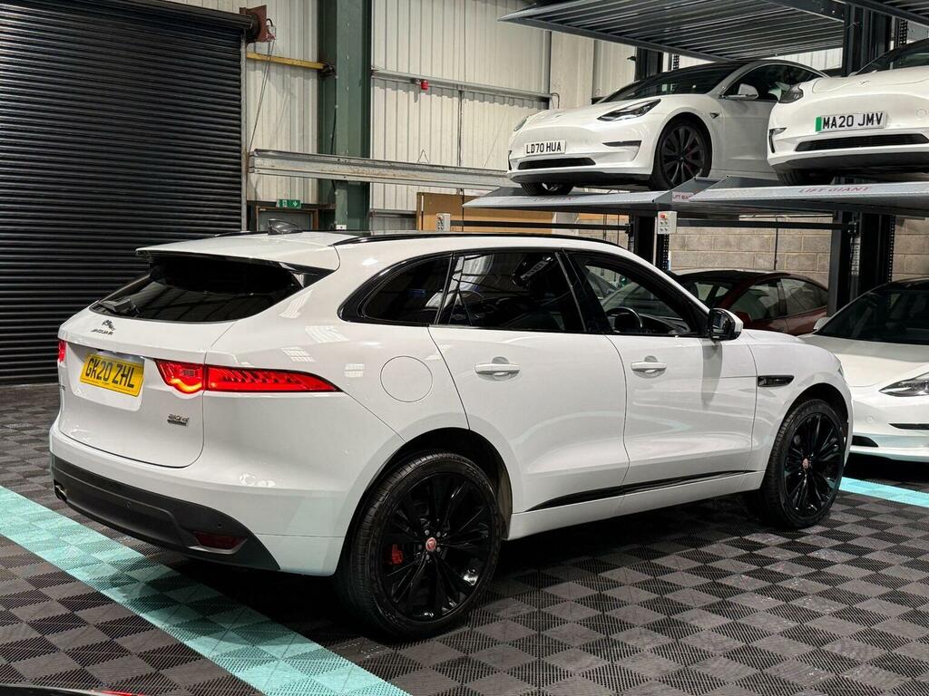 Jaguar F-Pace Suv 2.0 D180 Chequered Flag Awd Euro 6 Ss GK20ZHL White #6