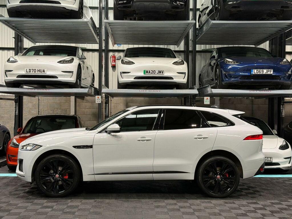 Jaguar F-Pace Suv 2.0 D180 Chequered Flag Awd Euro 6 Ss GK20ZHL White #3