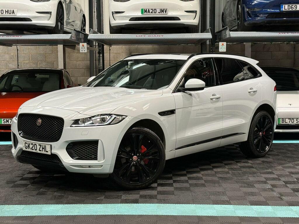 Jaguar F-Pace Suv 2.0 D180 Chequered Flag Awd Euro 6 Ss GK20ZHL White #2