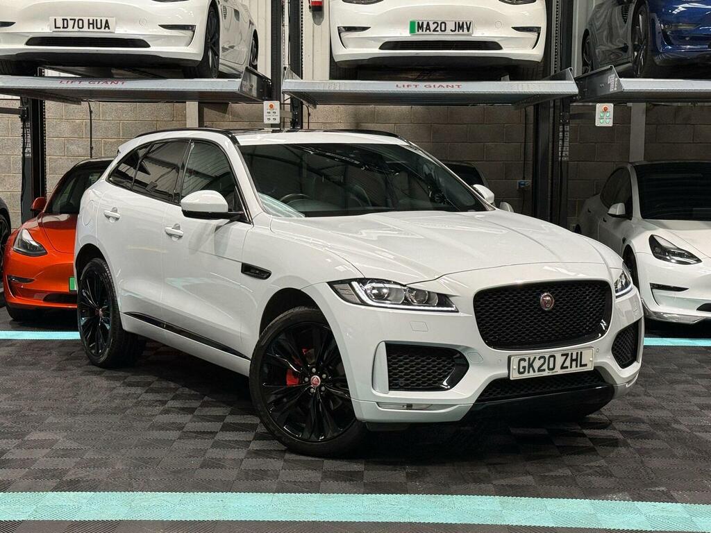 Jaguar F-Pace Suv 2.0 D180 Chequered Flag Awd Euro 6 Ss White