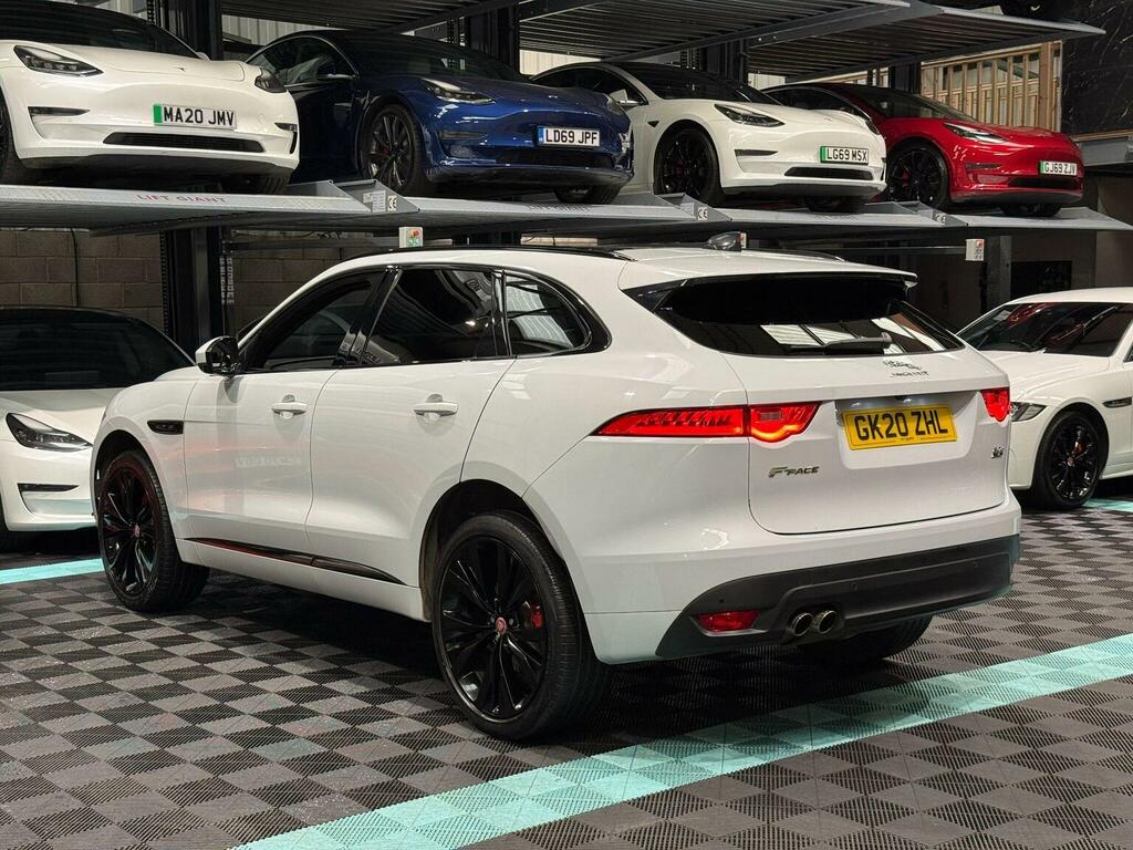 Jaguar F-Pace Suv 2.0 D180 Chequered Flag Awd Euro 6 Ss GK20ZHL White #4