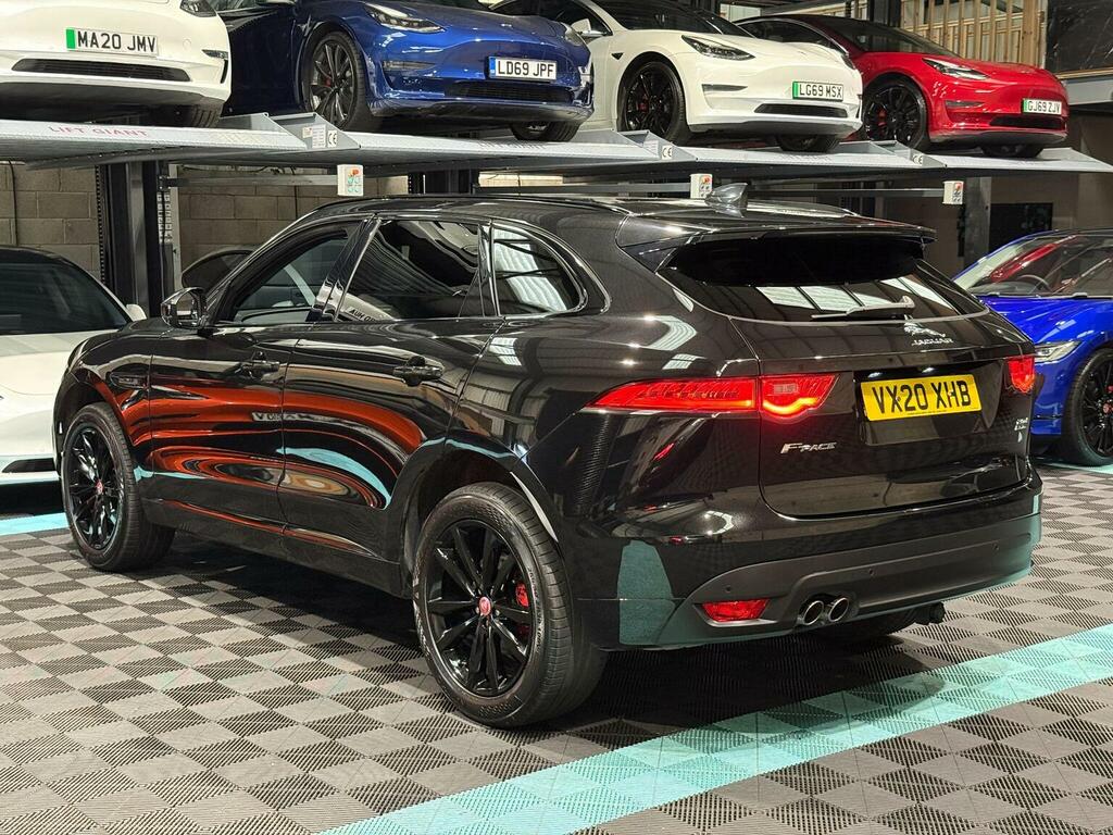 Jaguar F-Pace Suv 2.0 D180 Chequered Flag Awd Euro 6 Ss VX20XHB Black #5