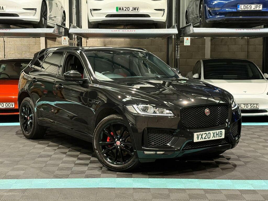 Jaguar F-Pace Suv 2.0 D180 Chequered Flag Awd Euro 6 Ss Black