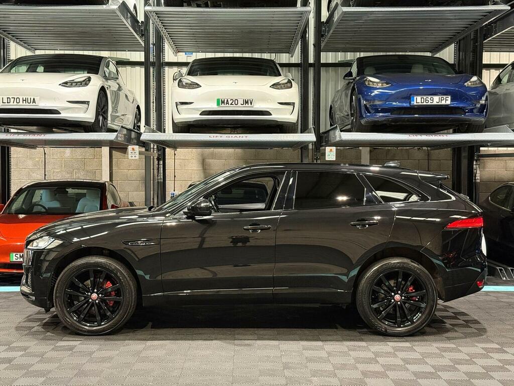 Jaguar F-Pace Suv 2.0 D180 Chequered Flag Awd Euro 6 Ss VX20XHB Black #4