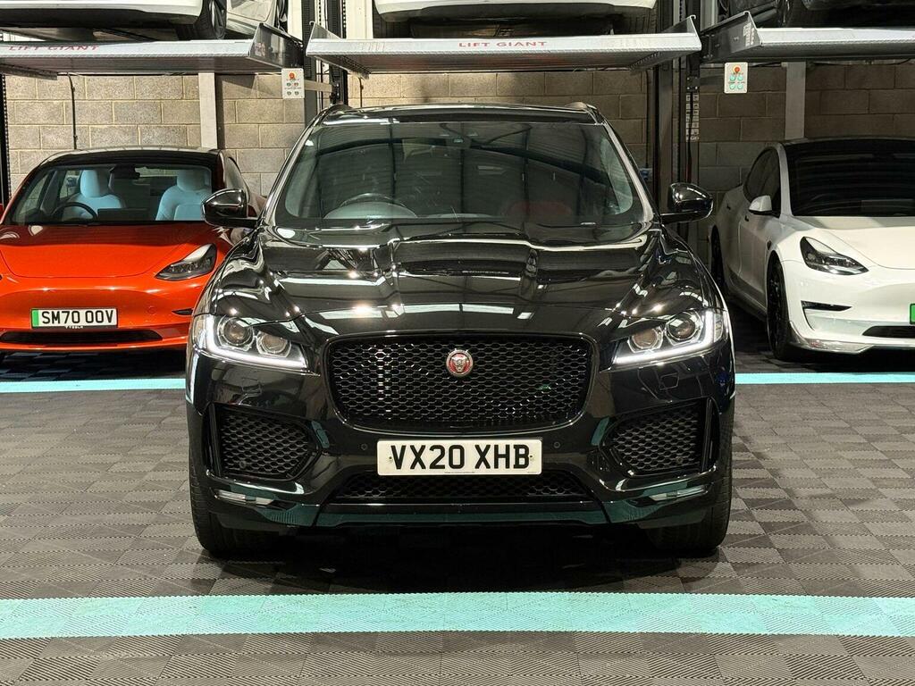 Jaguar F-Pace Suv 2.0 D180 Chequered Flag Awd Euro 6 Ss VX20XHB Black #2