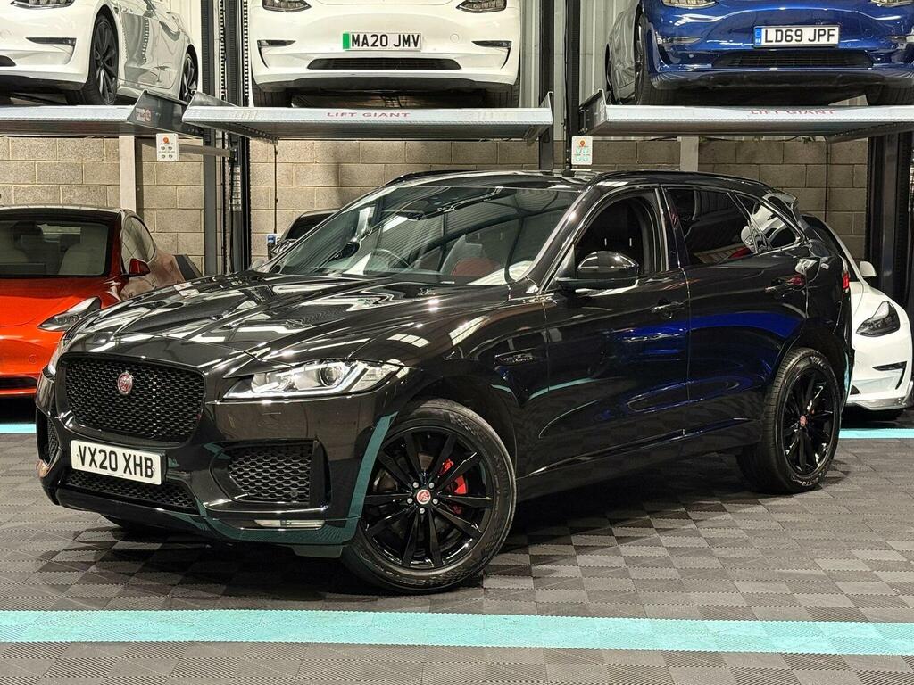Jaguar F-Pace Suv 2.0 D180 Chequered Flag Awd Euro 6 Ss VX20XHB Black #3