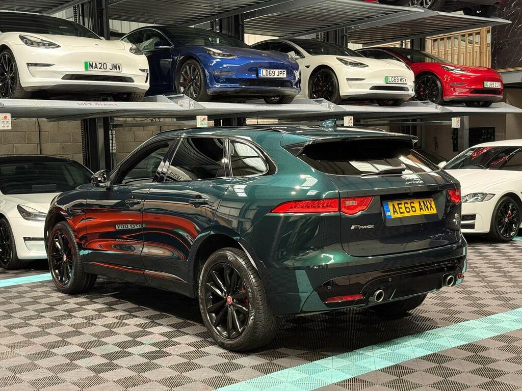 Jaguar F-Pace Suv 3.0 D300 V6 S Awd Euro 6 Ss 2016 AE66ANX Green #5
