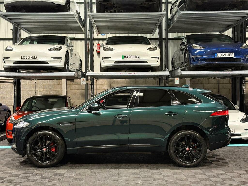 Jaguar F-Pace Suv 3.0 D300 V6 S Awd Euro 6 Ss 2016 AE66ANX Green #4
