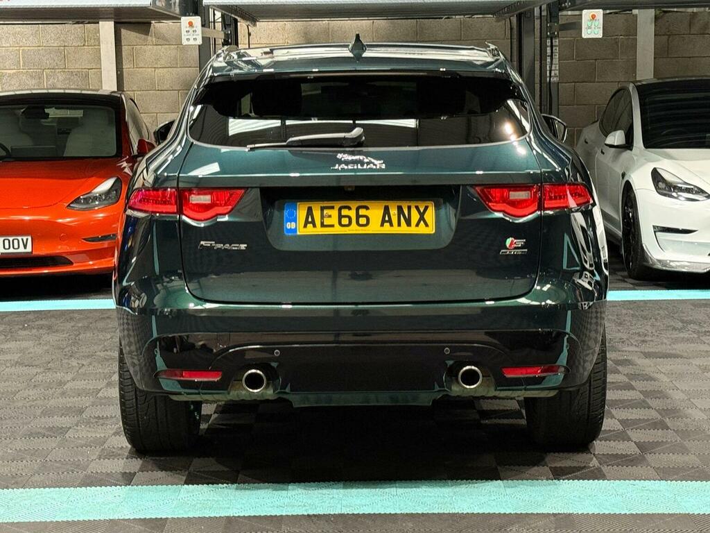 Jaguar F-Pace Suv 3.0 D300 V6 S Awd Euro 6 Ss 2016 AE66ANX Green #6