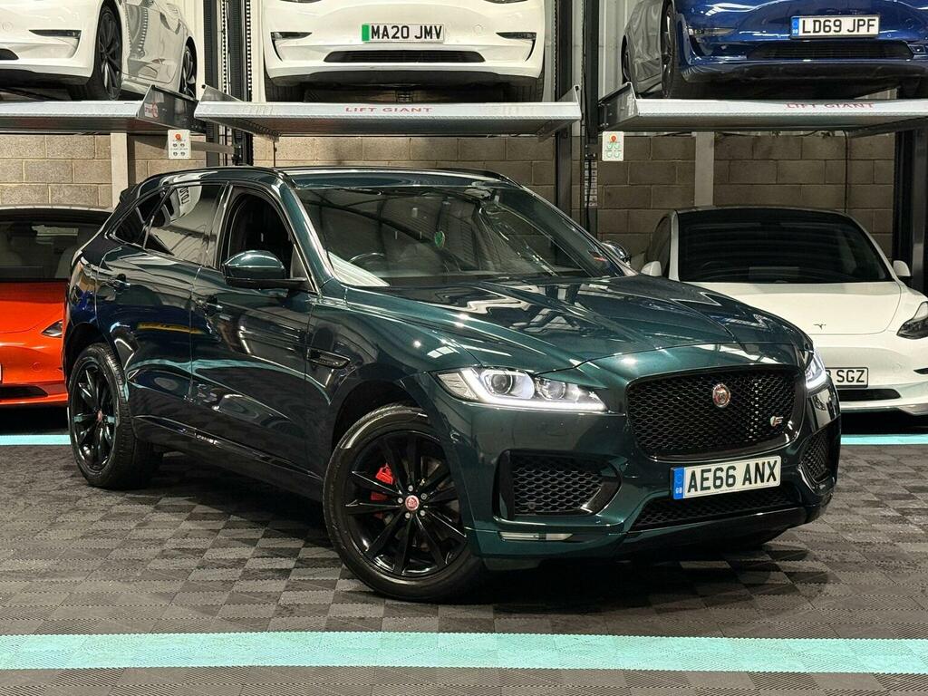 Jaguar F-Pace Suv 3.0 D300 V6 S Awd Euro 6 Ss 2016 Green