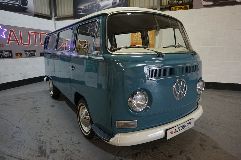 Volkswagen Transporter Motorhome 7 Seat Day Vanbus 1967F Blue #3