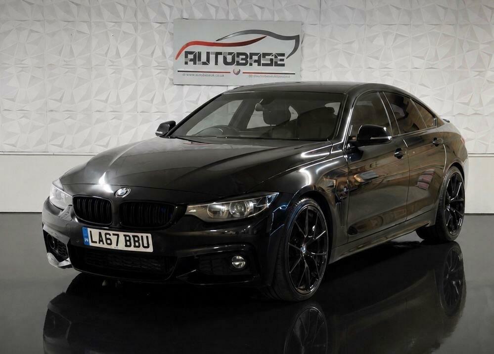 BMW 4 Series Gran Coupe 2.0 420I M Sport Euro 6 Ss LA67BBU Black #3