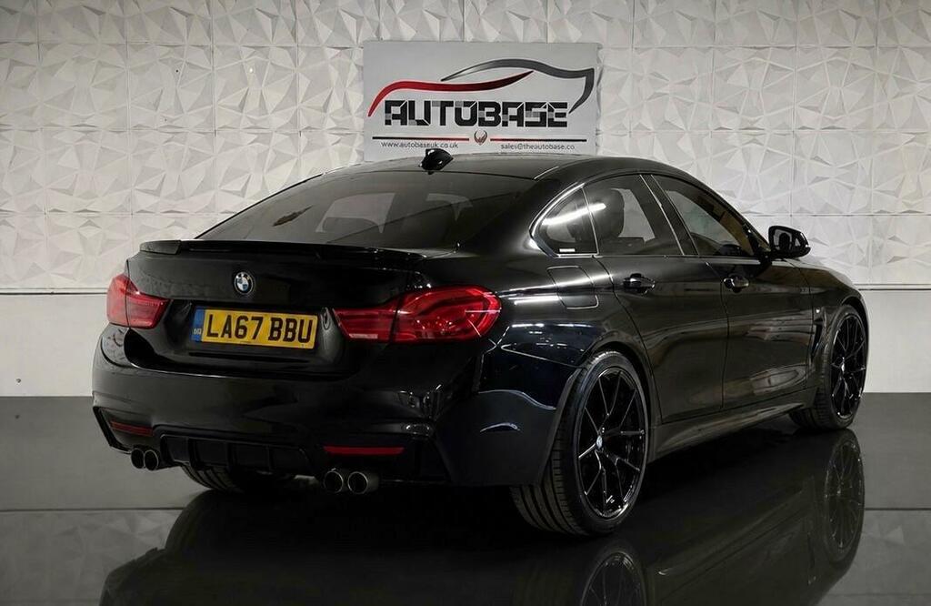 BMW 4 Series Gran Coupe 2.0 420I M Sport Euro 6 Ss LA67BBU Black #6