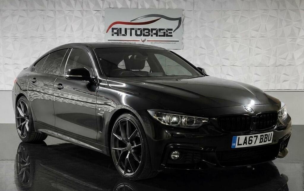 BMW 4 Series Gran Coupe 2.0 420I M Sport Euro 6 Ss LA67BBU Black #5