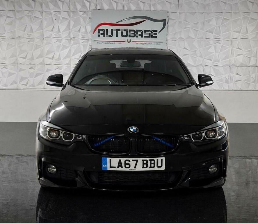 BMW 4 Series Gran Coupe 2.0 420I M Sport Euro 6 Ss LA67BBU Black #2