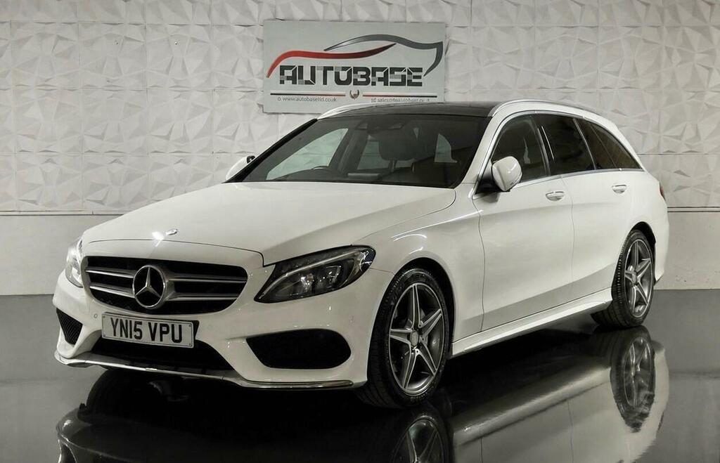 Mercedes-Benz C Class 2.1 C220 Bluetec Amg Line G-tronic Euro 6 Ss 5 YN15VPU White #3
