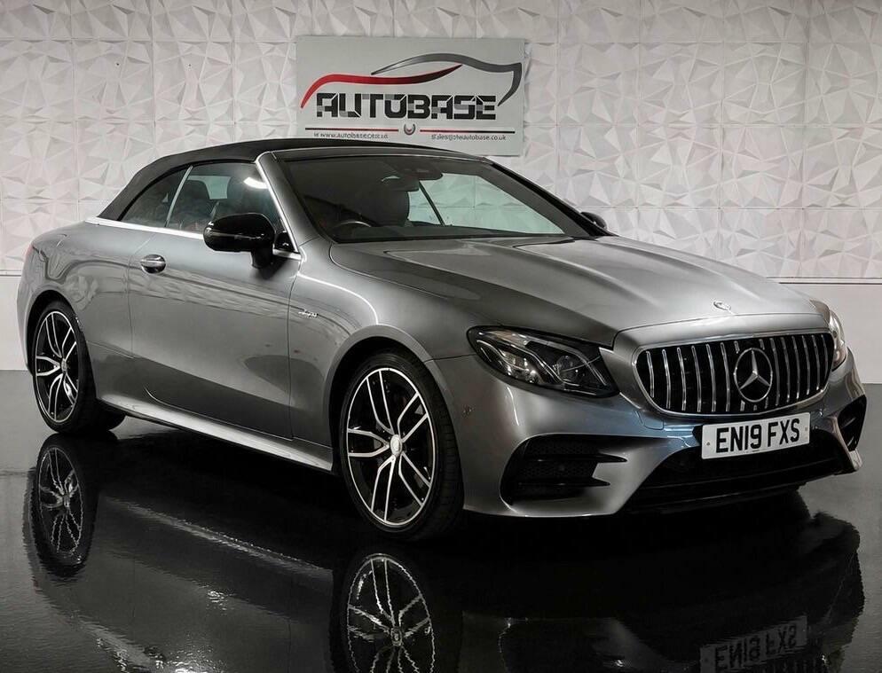 Mercedes-Benz E Class 3.0 E53 Mhev Eq Boost Amg Cabriolet Spds Tct 4Mati Grey