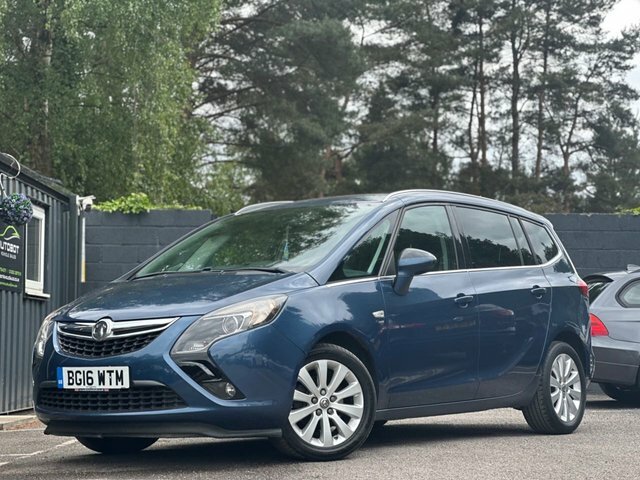 Vauxhall Zafira Tourer 2016 1.4I Turbo Energy Mpv Euro BG16WTM Blue #2