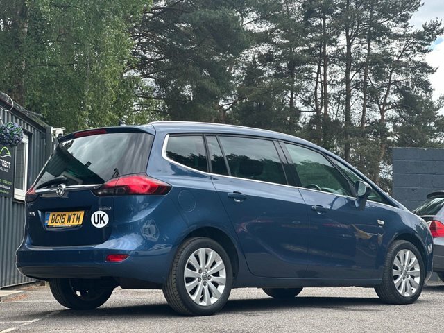 Vauxhall Zafira Tourer 2016 1.4I Turbo Energy Mpv Euro BG16WTM Blue #5