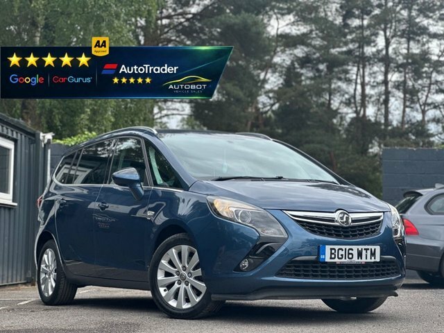 Vauxhall Zafira Tourer 2016 1.4I Turbo Energy Mpv Euro Blue