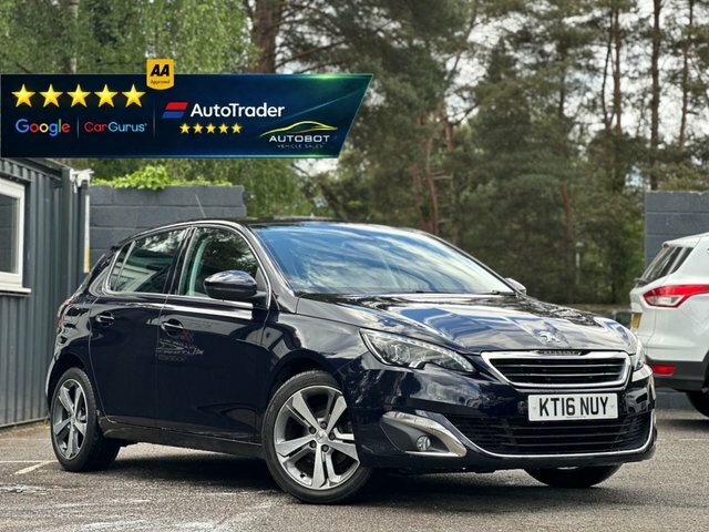 Peugeot 308 2016 1.2 Puretech Allure Hatchback Manu Blue