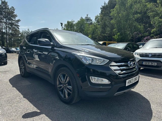 Hyundai Santa Fe 2013 2.2 Crdi Premium Se Suv 4Wd Black #2