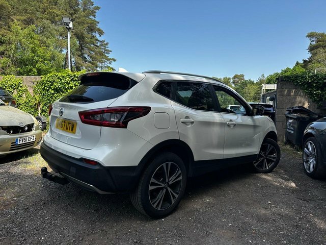 Nissan Qashqai 2017 1.2 Dig-t N-connecta Suv Eu VK67UTW White #5