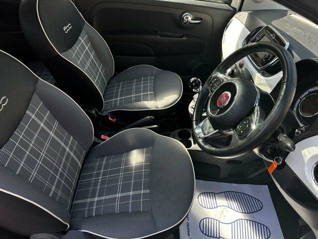 Fiat 500 2016 1.2 Lounge Hatchback Euro 6 WO16KWK White #4