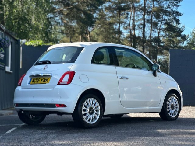 Fiat 500 2016 1.2 Lounge Hatchback Euro 6 WO16KWK White #5