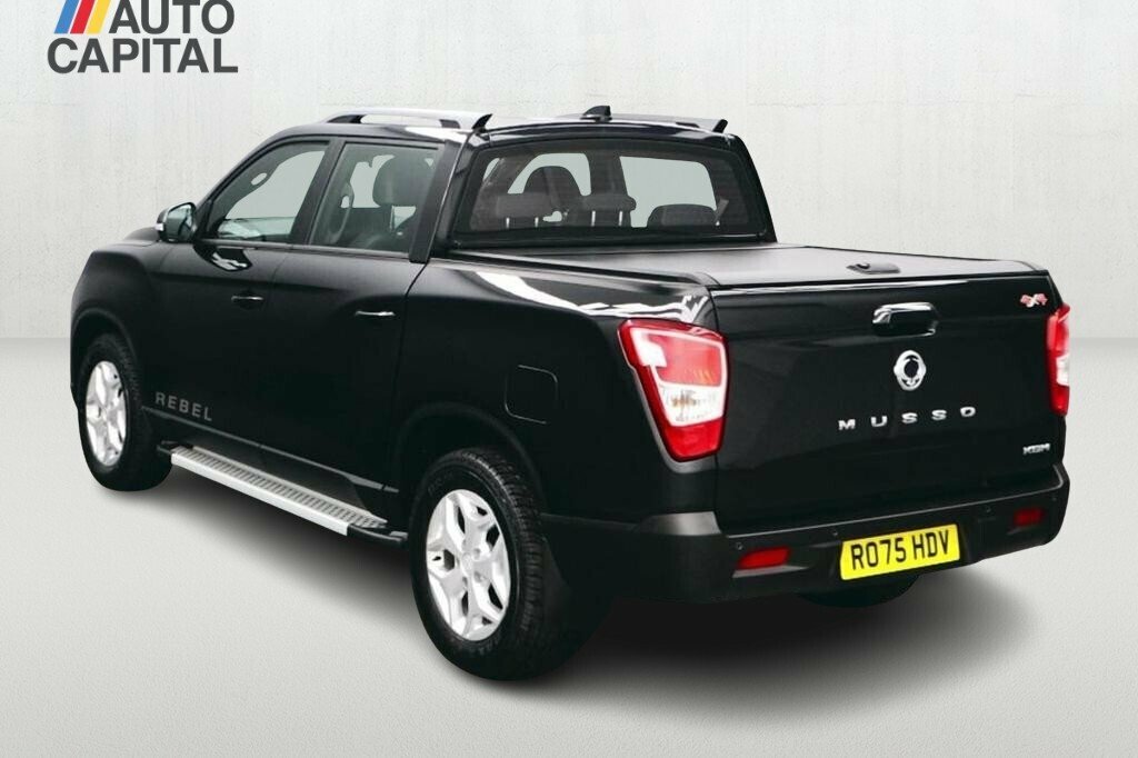 SsangYong Musso 2.2L Rebel RO75HDV Black #5