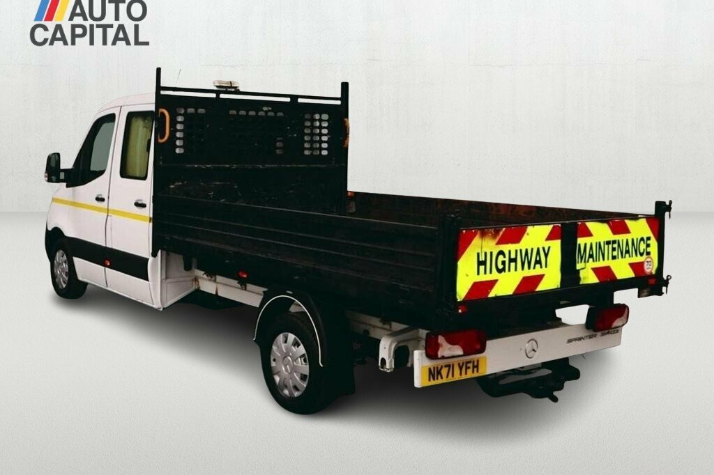 Mercedes-Benz Sprinter Diesel NK71YFH White #4