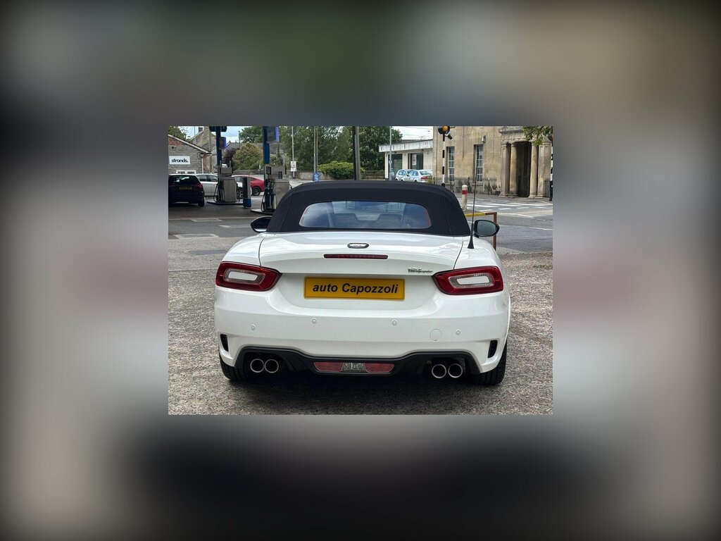 Abarth 124 Spider 1.4 Multiair Convertible Euro 6 White #6