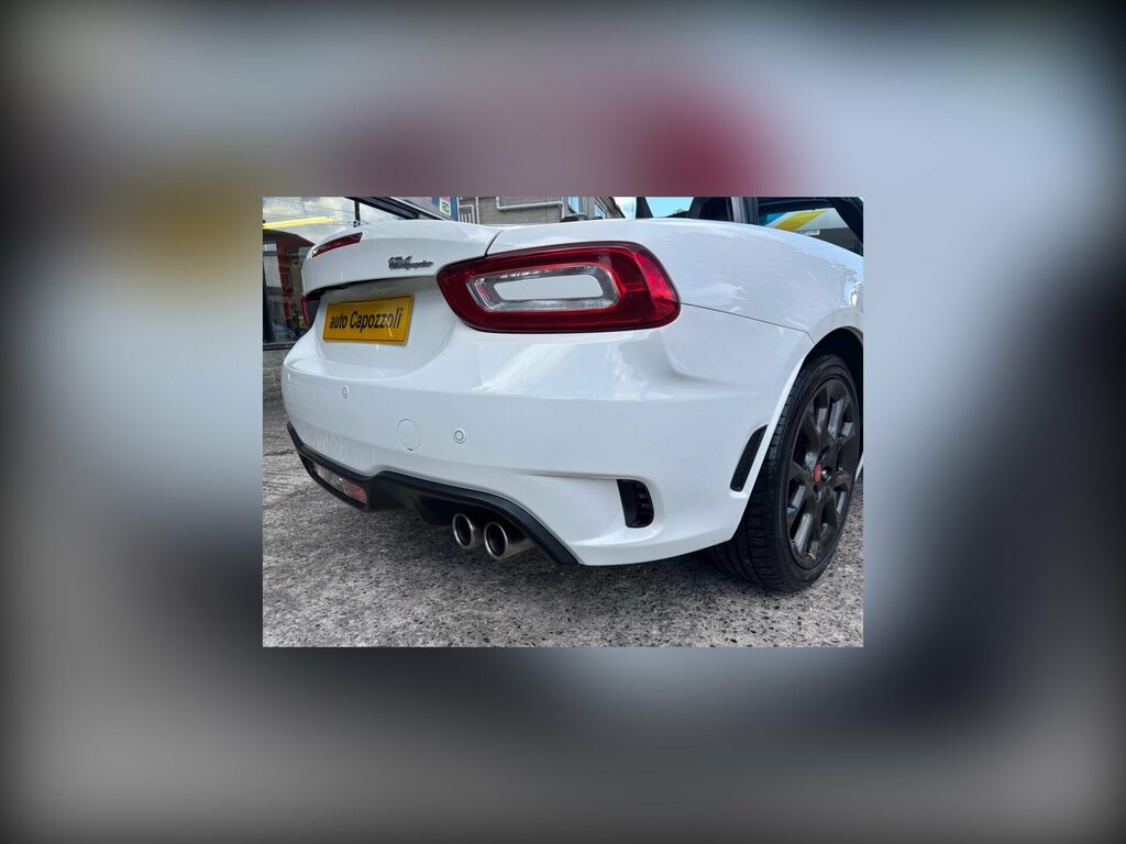 Abarth 124 Spider 1.4 Multiair Convertible Euro 6 White #2