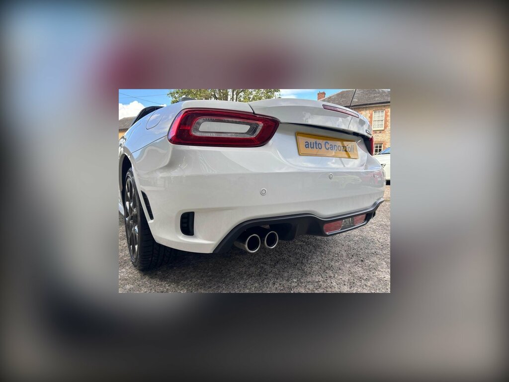 Abarth 124 Spider 1.4 Multiair Convertible Euro 6 White #5