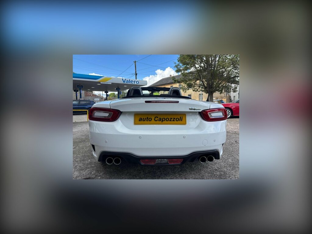 Abarth 124 Spider 1.4 Multiair Convertible Euro 6 White #4