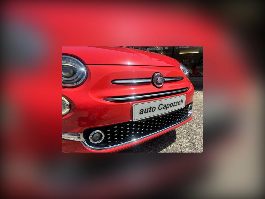 Fiat 500C 1.2 Lounge Convertible Euro 6 S WX69HBH Pink #2