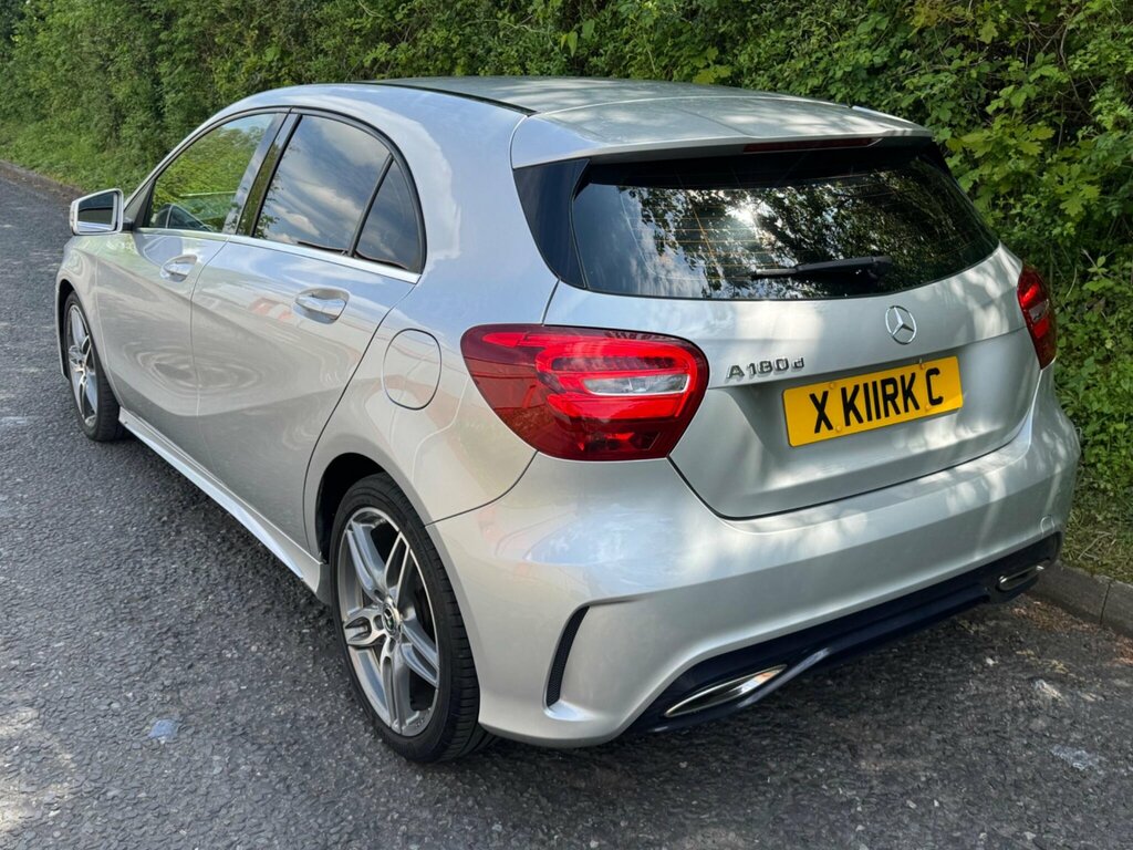 Mercedes-Benz A Class 1.5 A180d Amg Line 7G-dct Euro 6 Ss BJ03AJJ Silver #6
