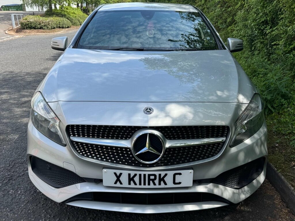 Mercedes-Benz A Class 1.5 A180d Amg Line 7G-dct Euro 6 Ss BJ03AJJ Silver #2