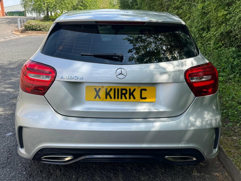 Mercedes-Benz A Class 1.5 A180d Amg Line 7G-dct Euro 6 Ss BJ03AJJ Silver #5