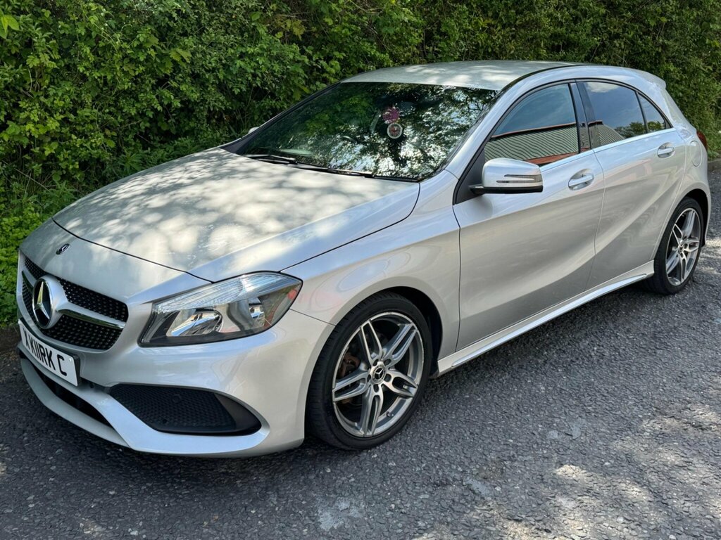 Mercedes-Benz A Class 1.5 A180d Amg Line 7G-dct Euro 6 Ss BJ03AJJ Silver #3