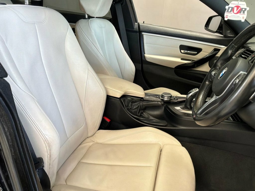 BMW 4 Series Gran Coupe 2L M Sport SD16UTH Black #4