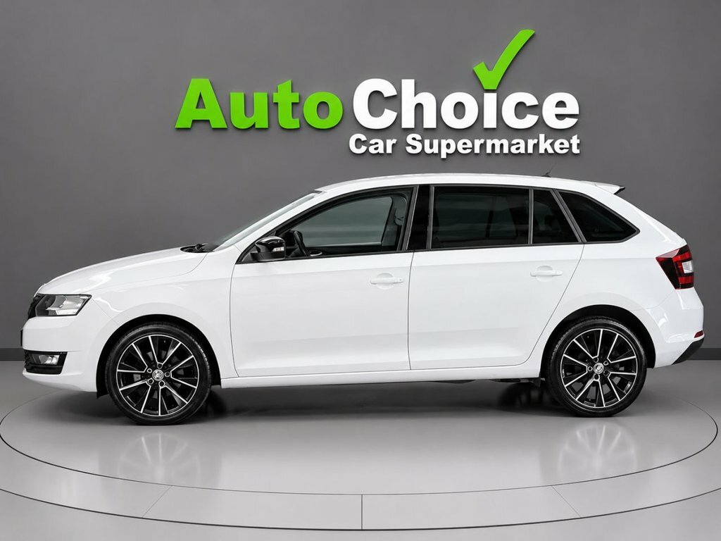 Skoda Rapid Spaceback 1L Se Sport White #3