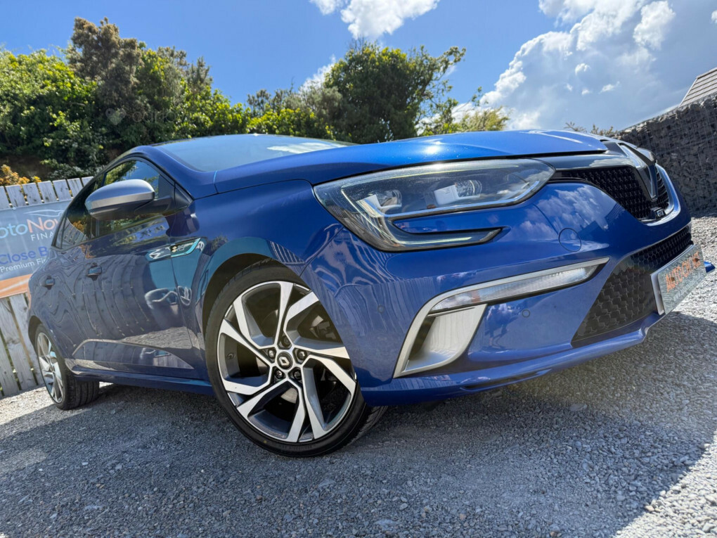 Renault Megane 1.6 Tce Gt Nav Edc Euro 6 Ss Blue #3