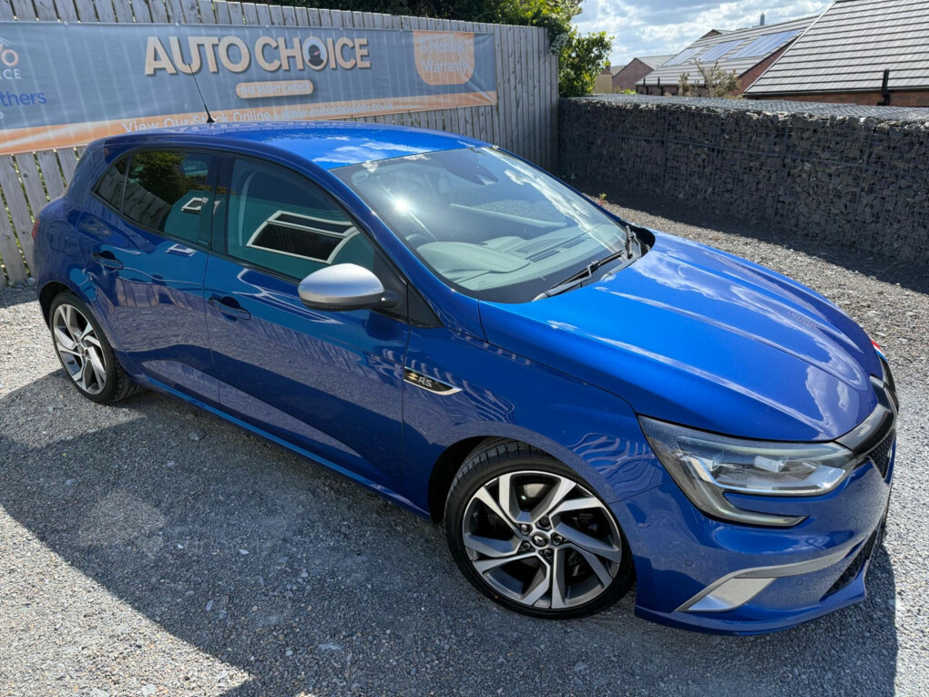 Renault Megane 1.6 Tce Gt Nav Edc Euro 6 Ss Blue #2