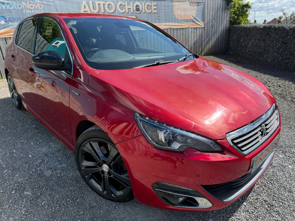 Peugeot 308 2.0 Bluehdi Gt Line Eat Euro 6 Ss Red