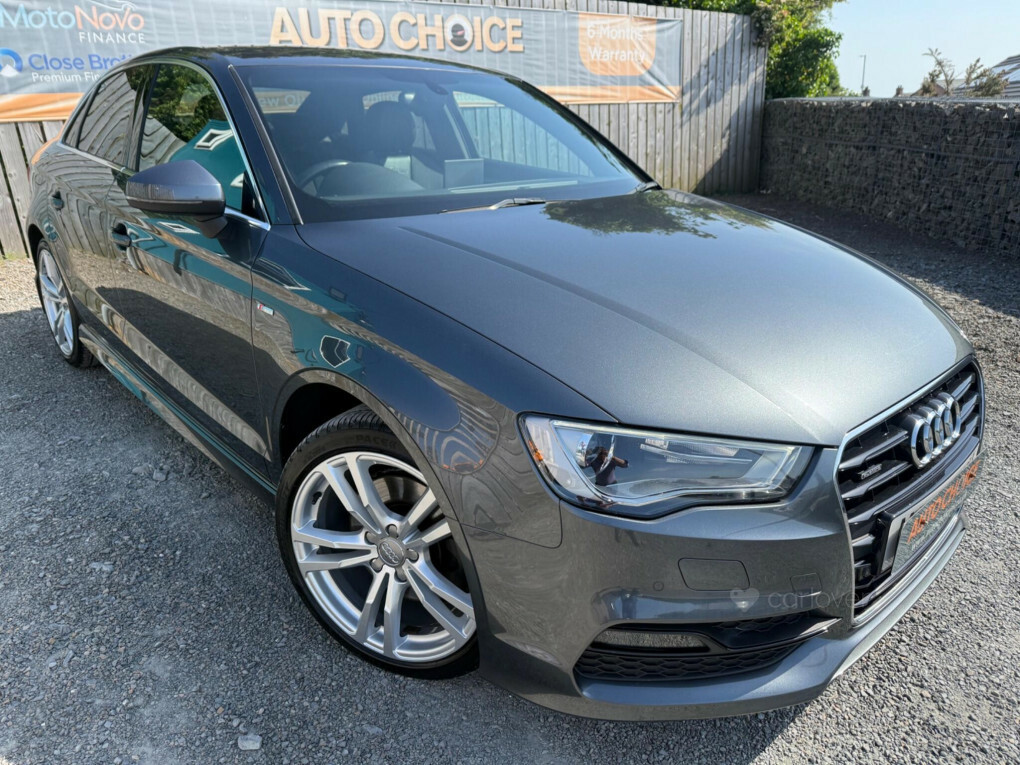 Audi A3 1.8 Tfsi S Line S Tronic Quattro Euro 6 Ss Grey