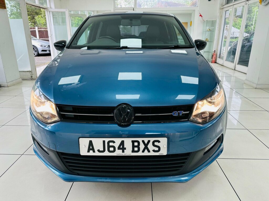 Volkswagen Polo 1.4 Tsi Bluemotion Tech Act Bluegt Euro 6 Ss AJ64BXS Blue #2