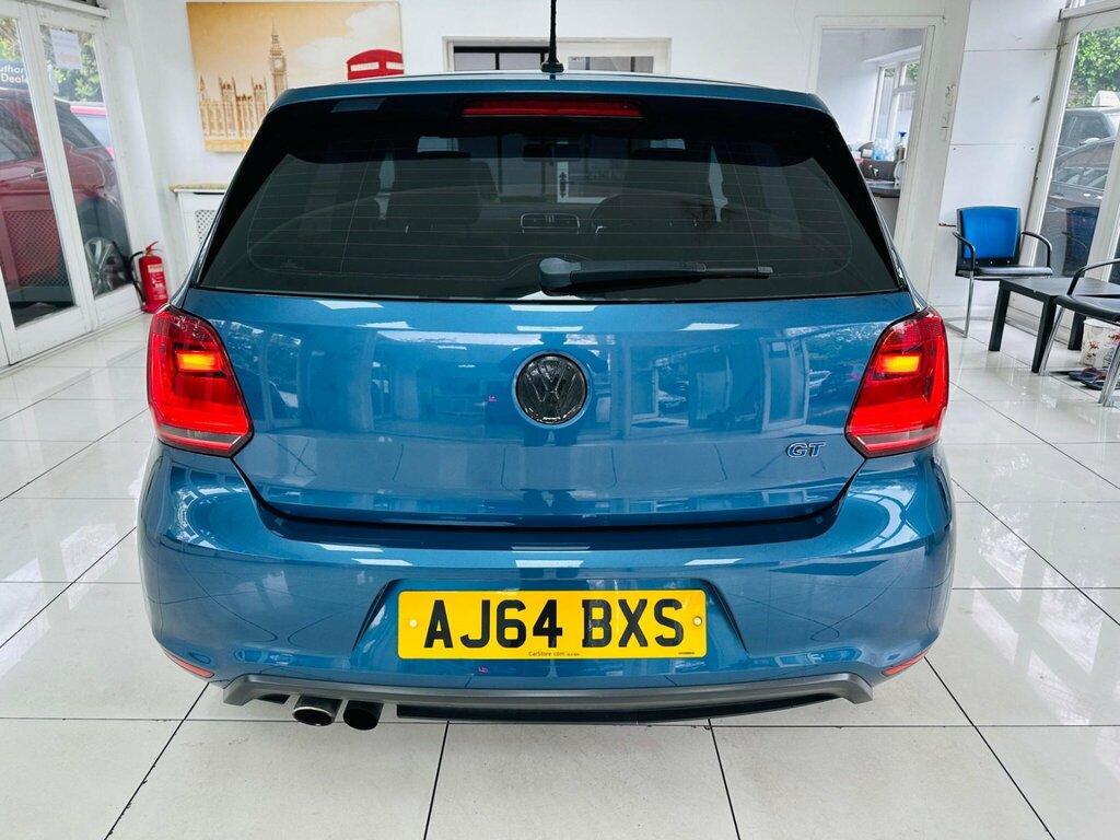 Volkswagen Polo 1.4 Tsi Bluemotion Tech Act Bluegt Euro 6 Ss AJ64BXS Blue #5