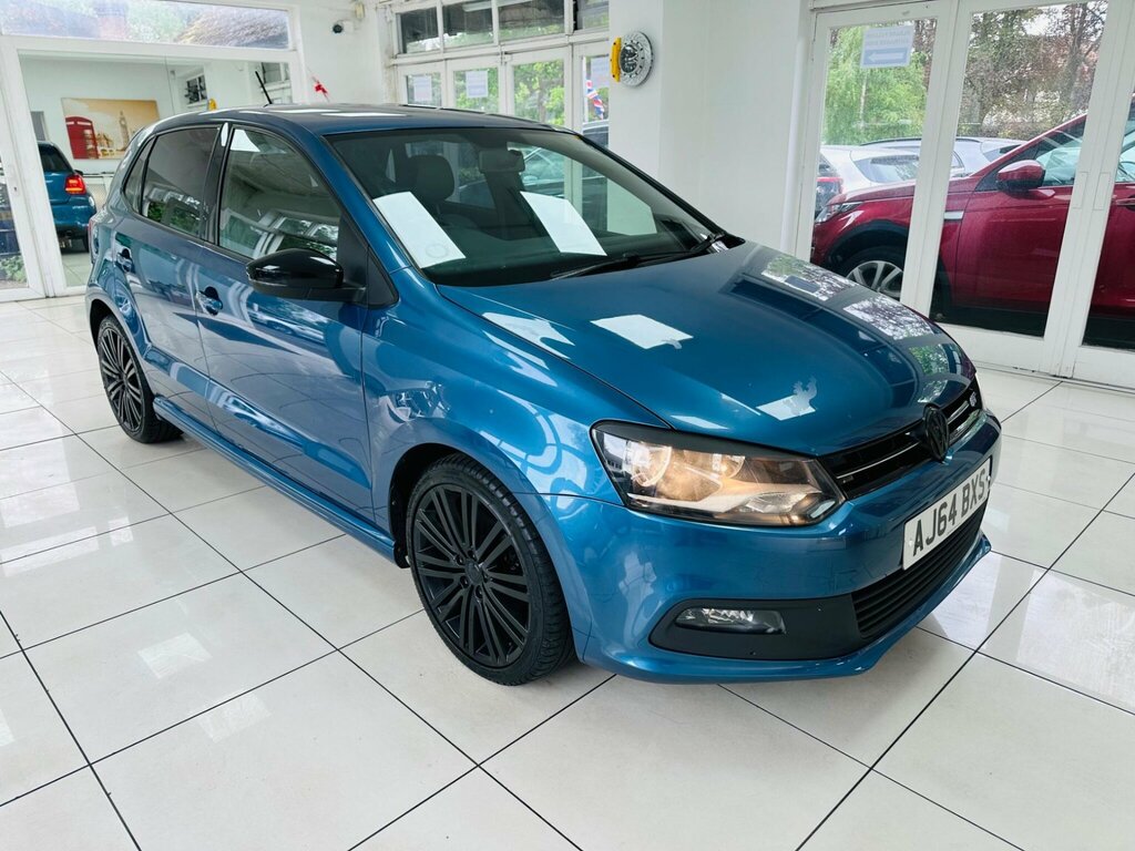 Volkswagen Polo 1.4 Tsi Bluemotion Tech Act Bluegt Euro 6 Ss Blue